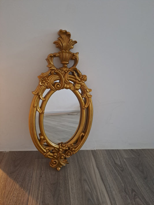 Gilded Oval Sconce