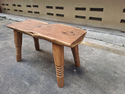Live-Edge Teak