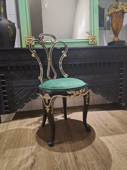 Emerald Rococo Vanity